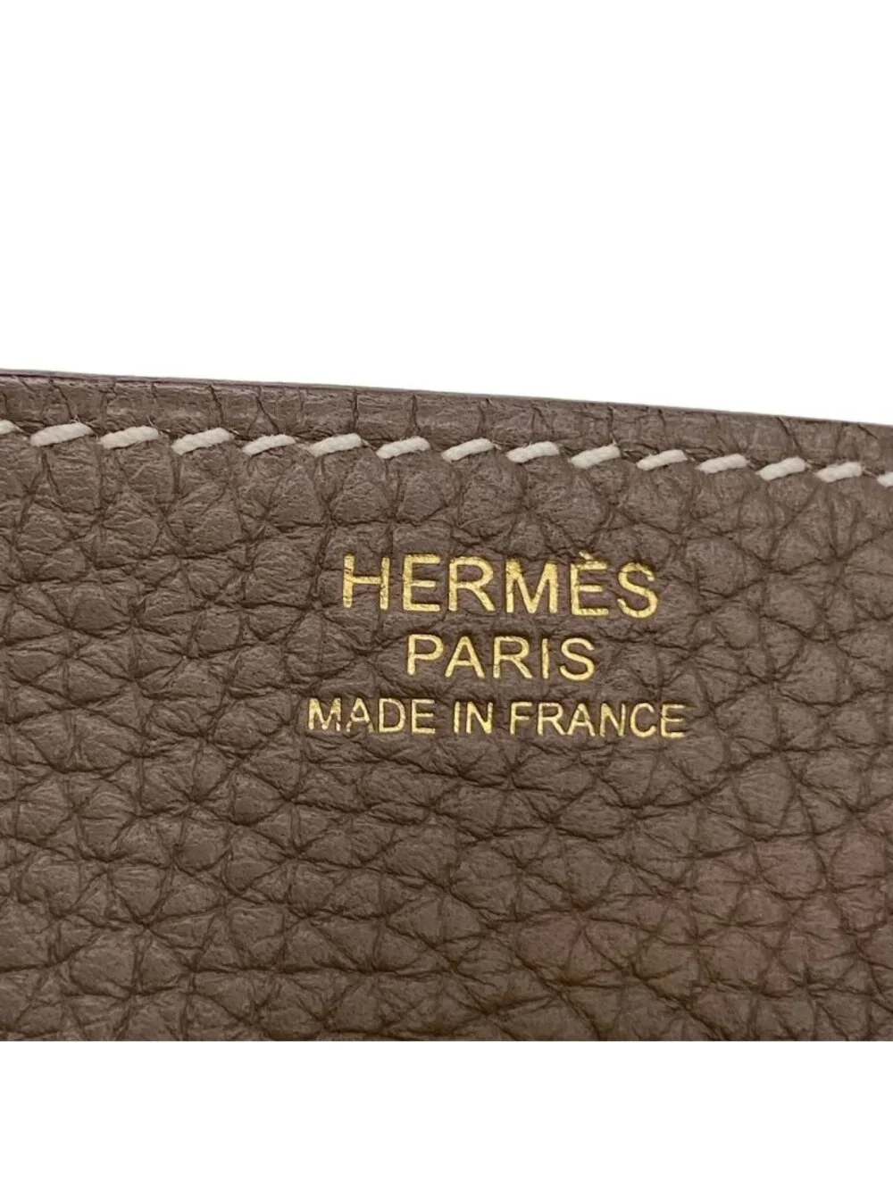 Hermes Shoulder Bag Lindy 30 Etoupe Gold
